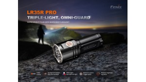 Fenix LR35R PRO - LED & UV - Lanternă profesională - 10000 Lumeni - 500 Metri